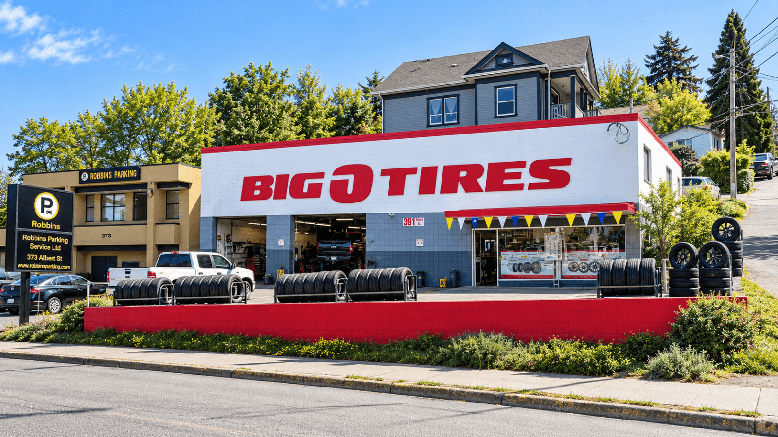 Nanaimo Big O Tires Storefront